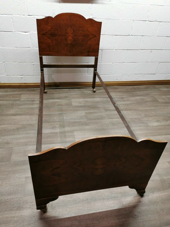 Vintage Antique Vono Single Bed With Choice of Base Free Etsy