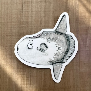 Mola With Bite Sticker