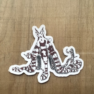 Mimic Octopus Sticker