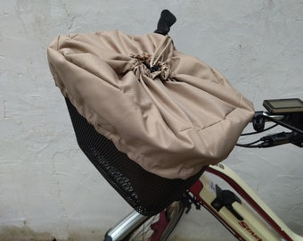 Sac panier vélo imperméable amovible transportable avec porte-monnaie assorti, idéal pour faire les courses et se balader