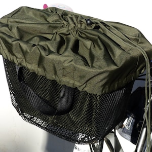 Abnehmbare wasserdichte Fahrradkorbtasche mit passendem Münzfach, ideal zum Einkaufen und Spazierengehen