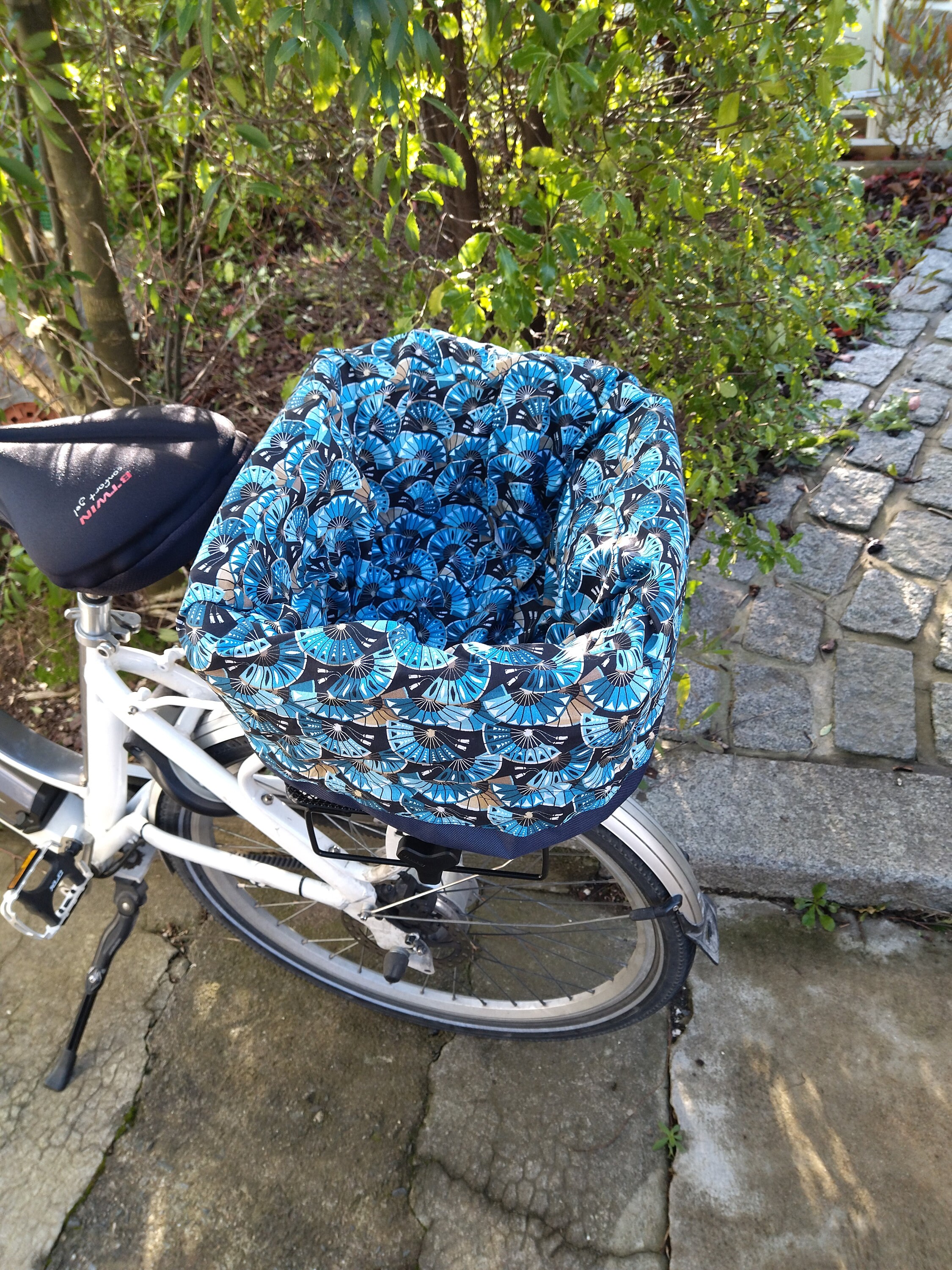 Bike Basket Bag Large Model Waterproof Removable Transportable for
