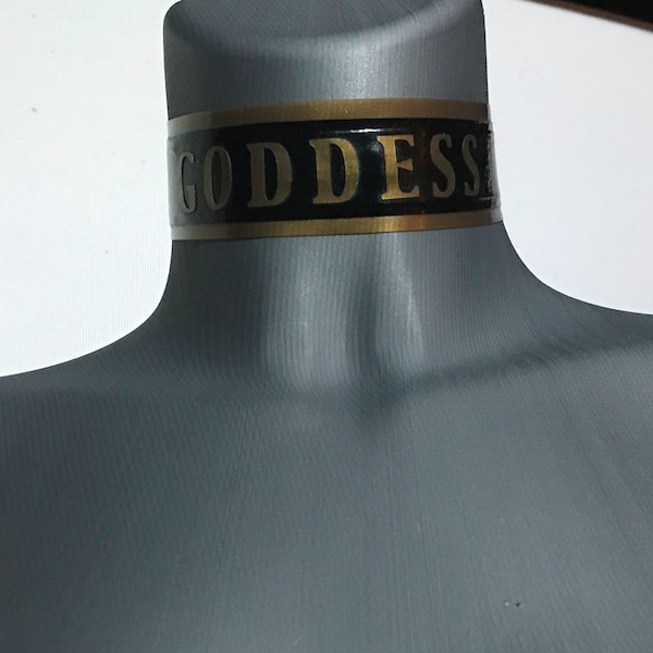 Latex Choker - Goddess - verschiedene Farben