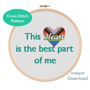The Prom Musical Cross Stitch, Musical Theatre Embroidery, Unruly Heart, Xstitch Pattern, Instant Download