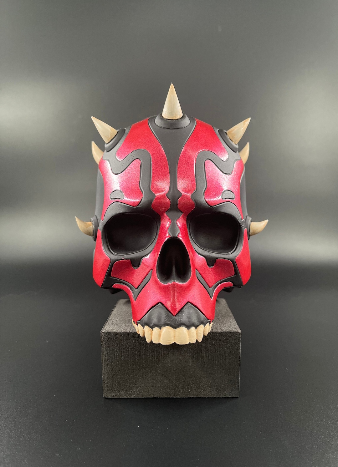 Maul Head Darth Maul 3D Printed Head Sculpture - A Unique Decoration Piece for ...