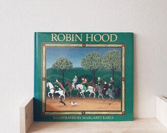 Robin Hood - Margaret Early - Vintage Children's Hardcover Illustrated Book