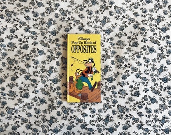 Disney's Pop-Up Book of Opposites - Vintage kinderpop-up interactief bordboek