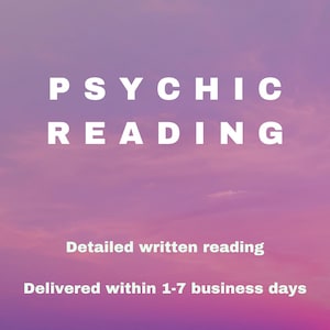 Leitura psíquica, leitura detalhada de 500 palavras, intuitiva, clarividente, vida, carreira, amor, relacionamentos.