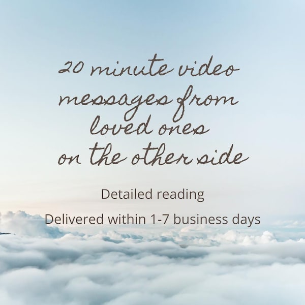 Messages from the Other Side, Detailed 20 Minute Video, Mediumship Reading, Communication with Passed Loved Ones, Talking to Heaven