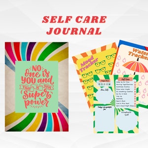 Self Care Journal, Self Care Tracker, Self Care Workbook, Self Care Digital Journal