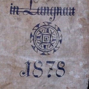 Antique Grain Linen Sack, Linensack, Grainsack