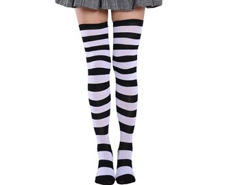 Thigh High Socks - Etsy Canada