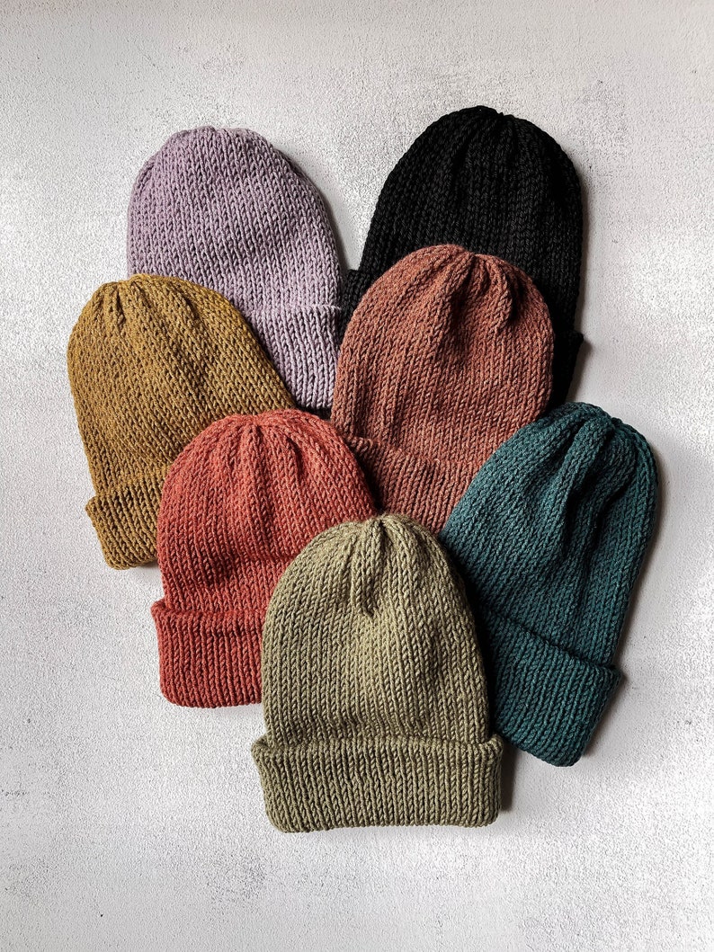 trendy slouchy knit beanies
