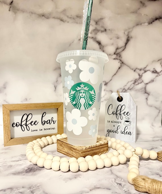 Personalized Starbucks Cup Custom Reusable Cold Cup Iced Coffee