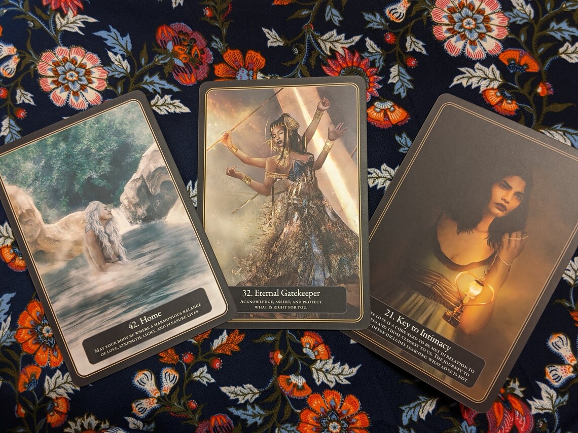 Three Card Oracle Reading - Etsy