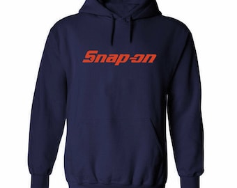 red snap on hoodie