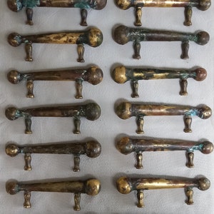 Bronze cupboard and drawer handles
