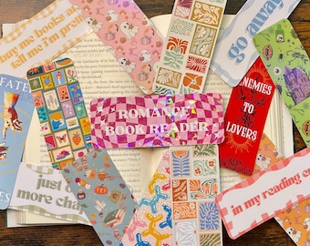 Handmade Holographic Bookmark – Book Lover Gift