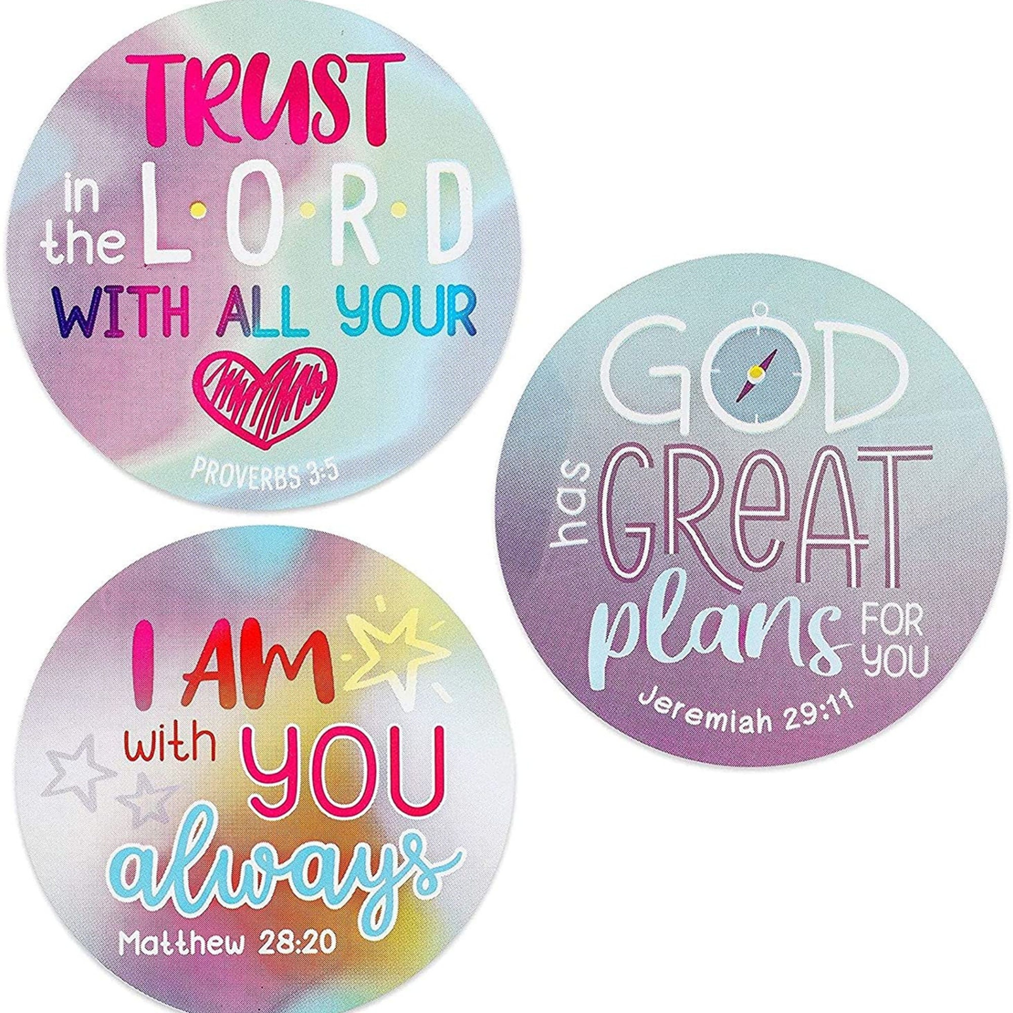 round christian bible verse stickers for kids adults use for etsy uk