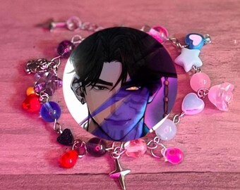 Jinu KPDH Bracelet Handmade Jewelry || K-pop Demon Hunters Saja Boys