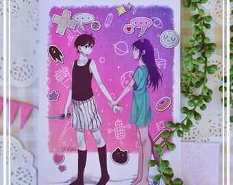 OMORI Notebook A5 - AUBREY tags OMORI