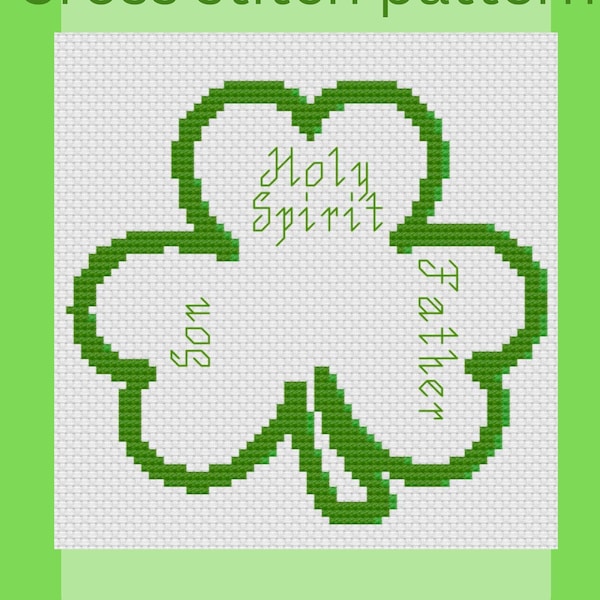 St. Patrick Cross Stitch pattern