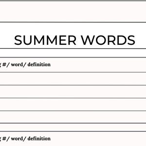 Literary Vocab Builder