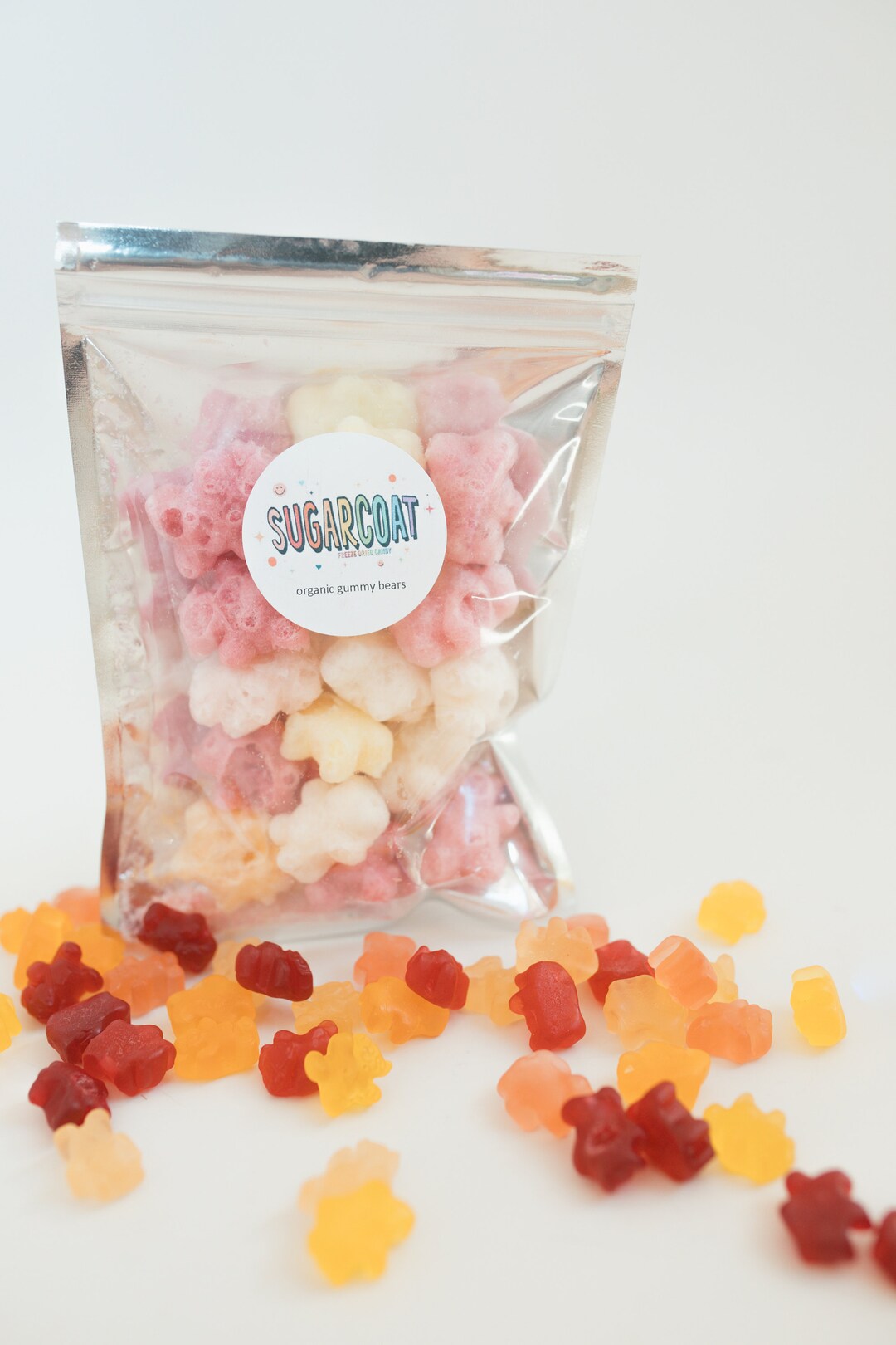 Freeze Dried Organic Gummy Bears dye Free Etsy