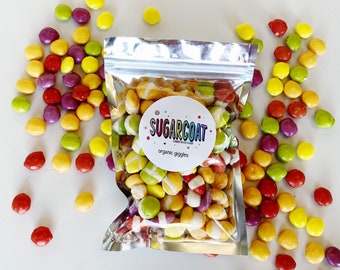 Freeze dried ORGANIC non-gmo giggles • freeze dried candy • organic • organic candy • freeze dried organic candy • party favor