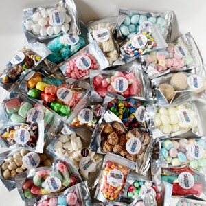 FULL size Mystery Bag • FOUR mystery candy bags • freeze dried mystery full size