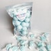 Freeze dried cotton candy taffy • freeze dried taffy • freeze dried candy • cotton candy • blue candy • birthday party • party favor 