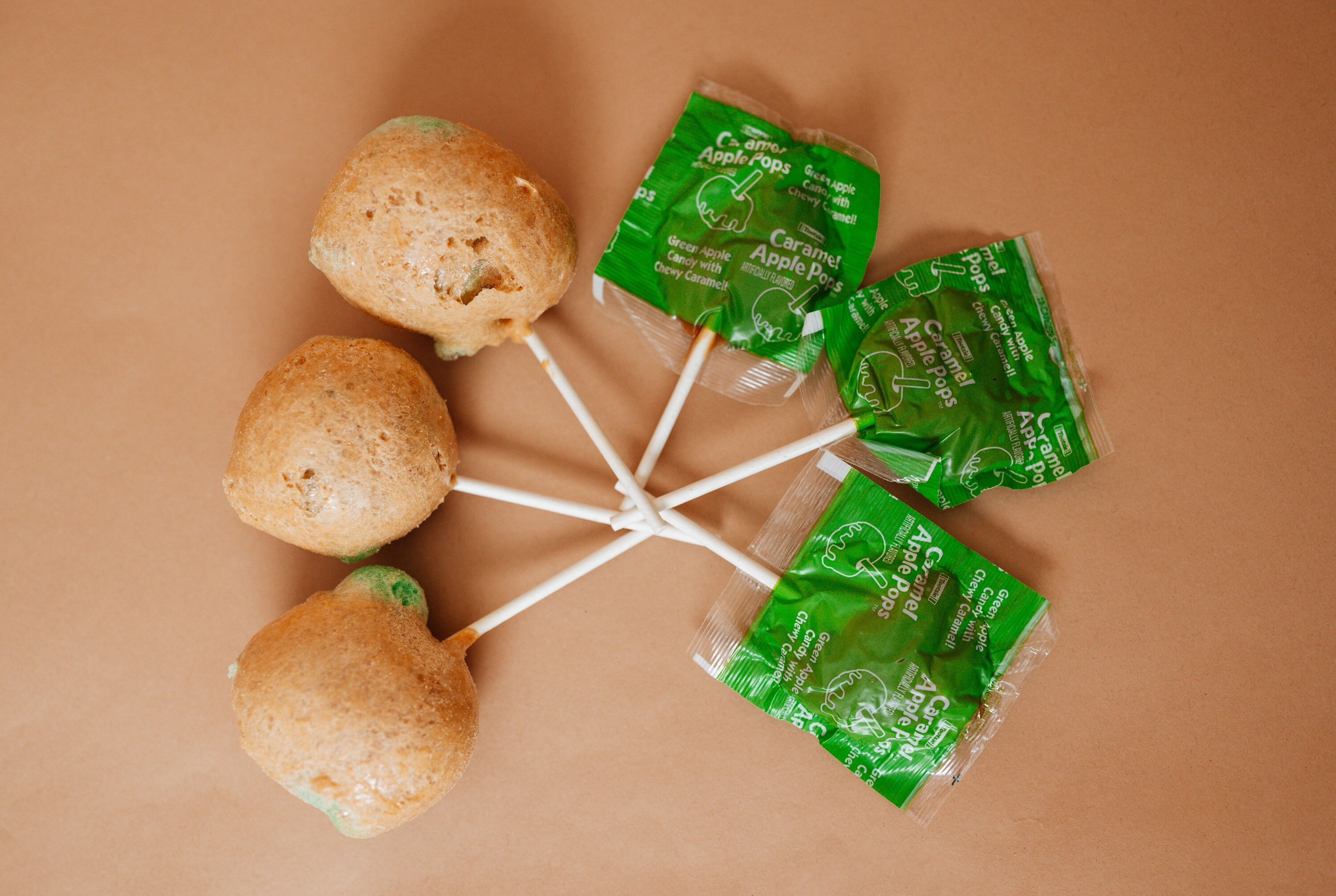 Freeze Dried Caramel Apple Suckers Etsy