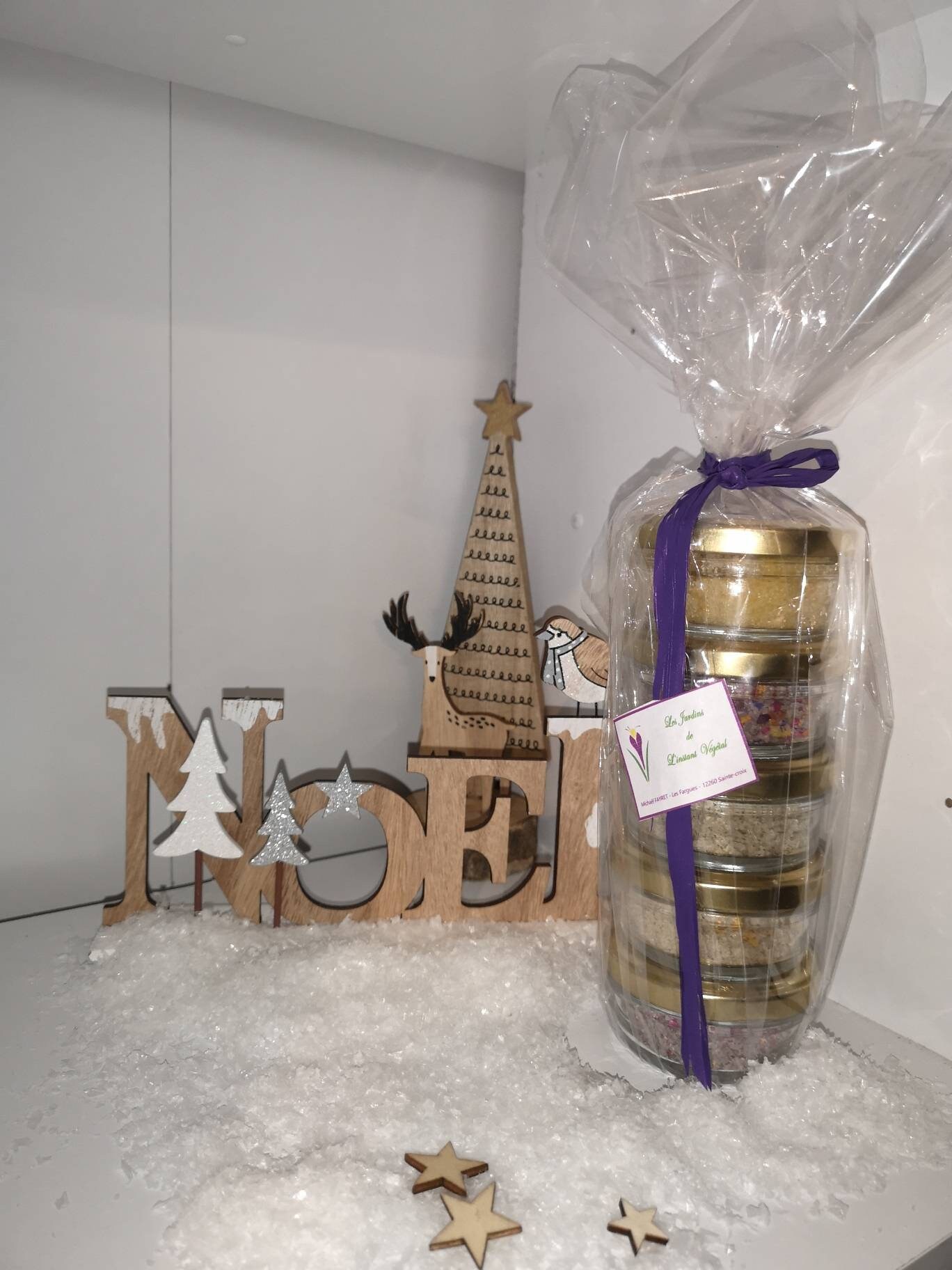 Pack de Noël 5 Fleurs Sel Guérande Au Choix