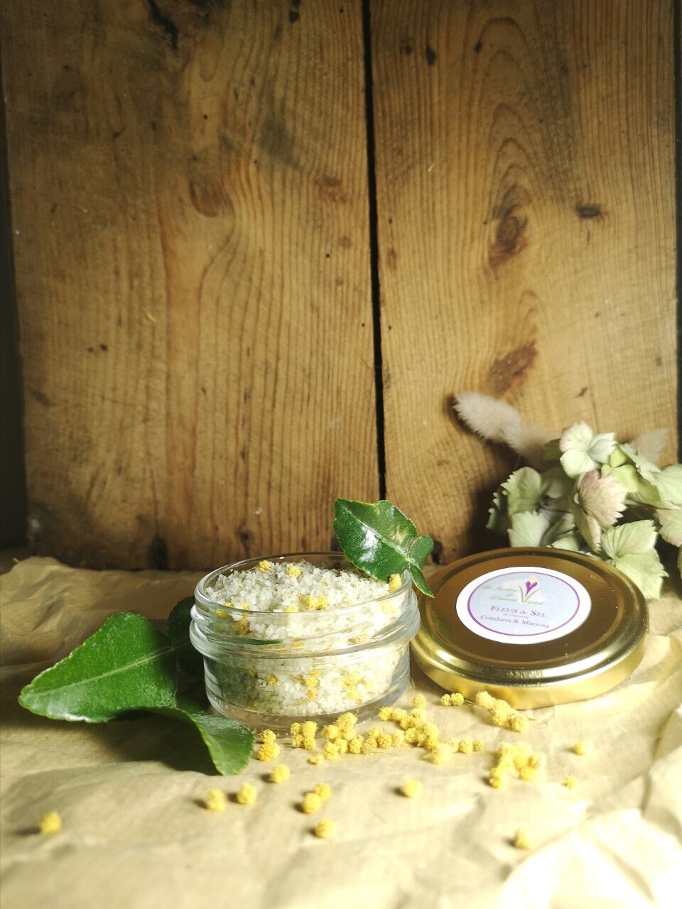 Fleur de Sel Guérande Au Combava & Mimosa