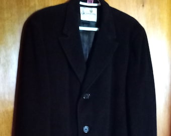 Men&#39;s Vintage Kashmenk/Harvard Square Coat 80 Percent Cashmere, 20 Percent Mink READ PLZ