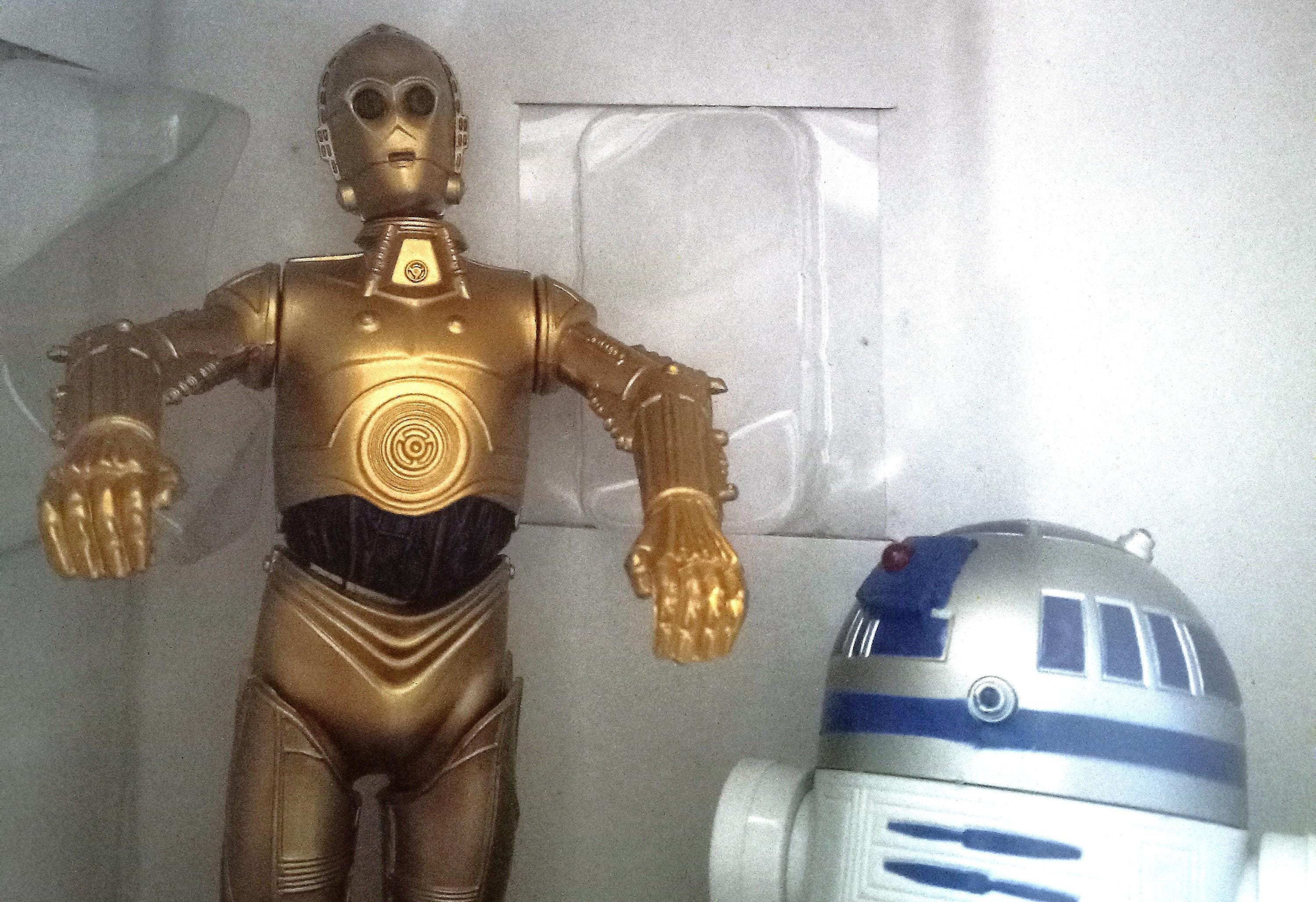 Vintage Star Wars Electronic Talking Bank, Robot Like R2D2
