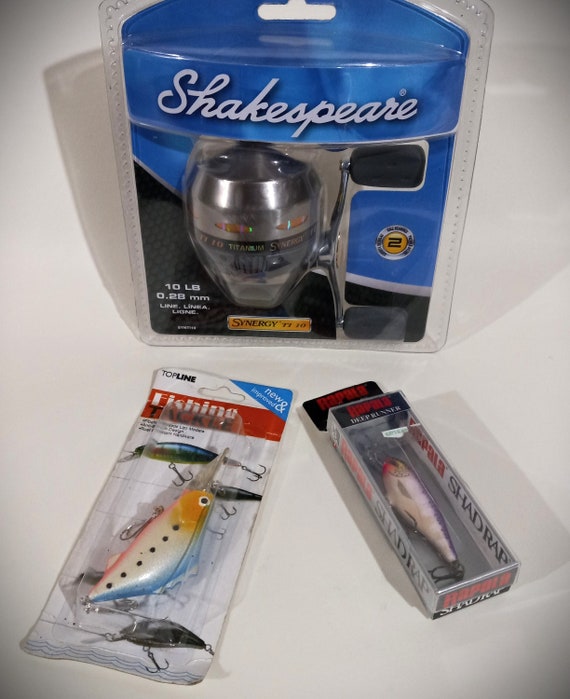 Vintage Shakespeare Fishing Reel Synergy TI 10 Plus 2 Fishing