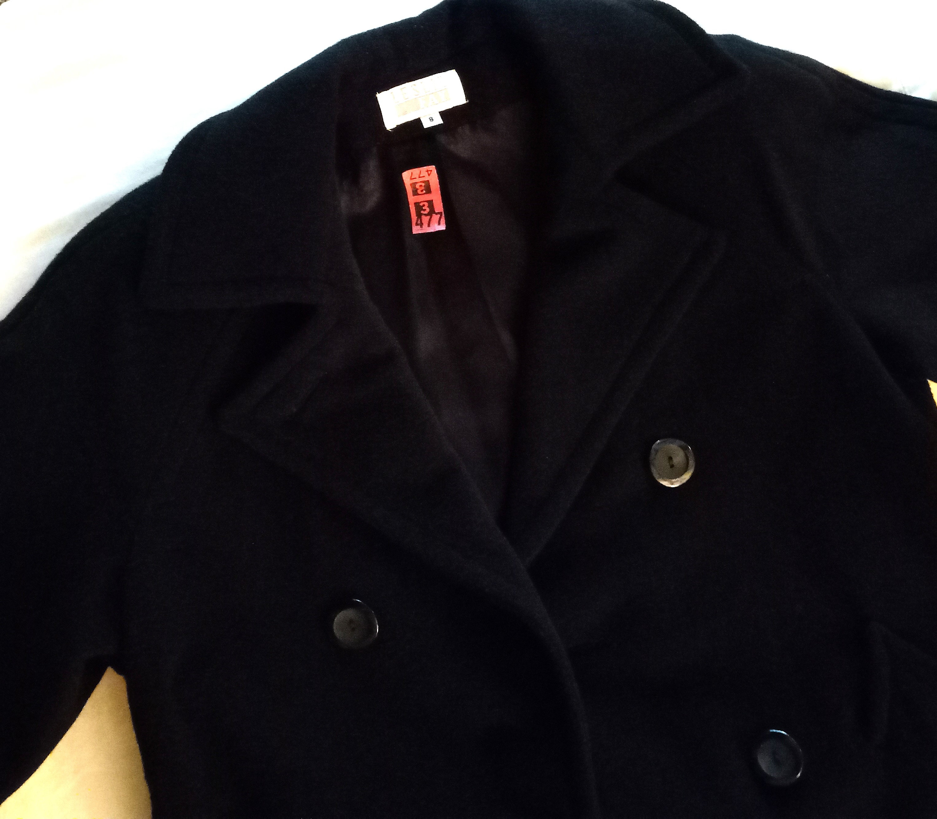 Leslie fay wool coat sale