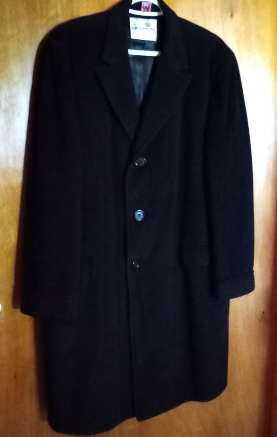 Men s Vintage Kashmenk harvard Square Coat 80 Percent Cashmere 20 Percent Mink READ PLZ Etsy UK