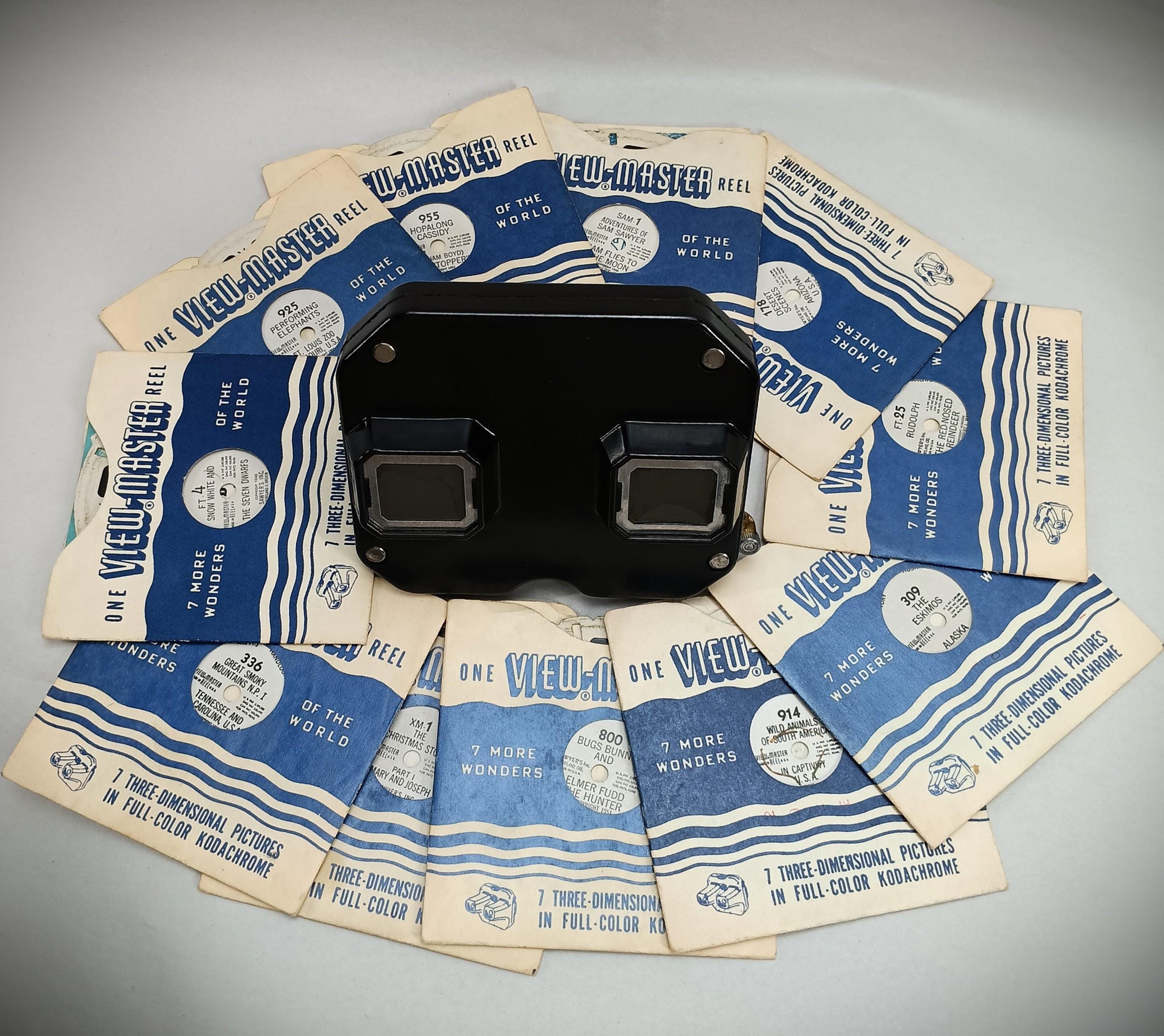 Vintage Sawyer's View Master 10 Slides Clear Colorful Work as