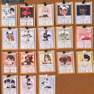 Cartes à collectionner de personnage Zorua (8 aléatoires par paquet)