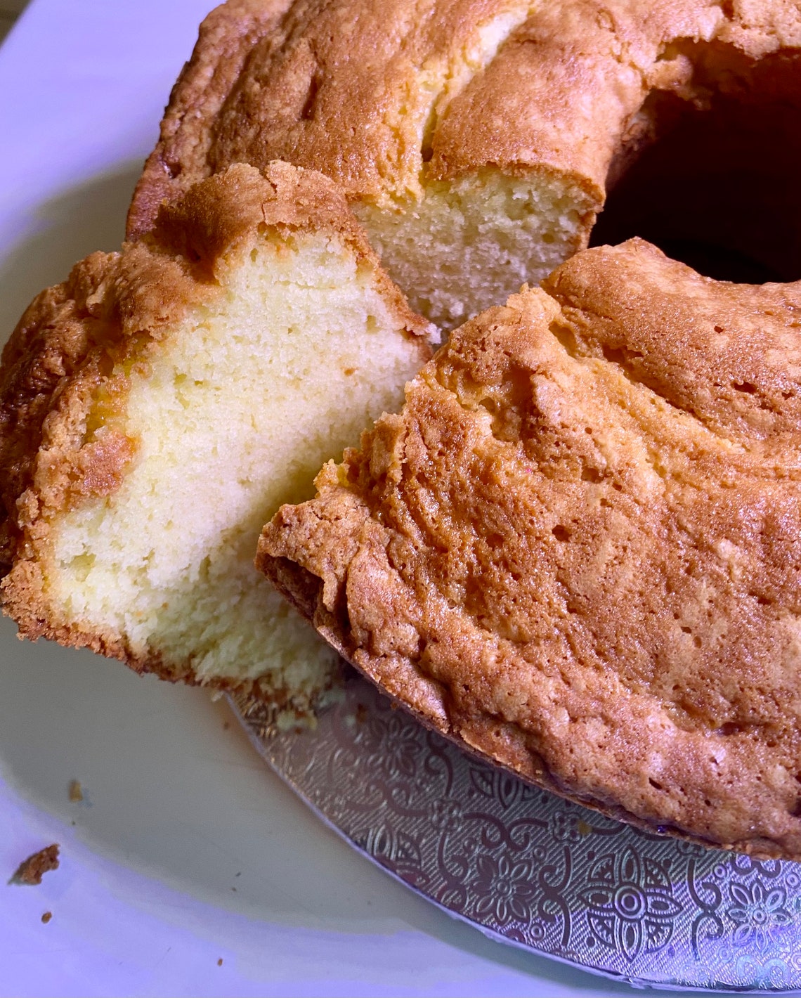 Old Fashion Sour Cream Pound Cake Etsy