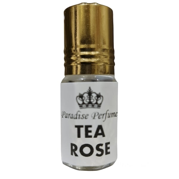 Tea Rose | Gorgeous Uplifting Roll On Fragrance Perfume Oil 3ml 6ml 12ml | Amazing Scent | Vegan & Cruelty-Free | Alcohol-Free | PPG