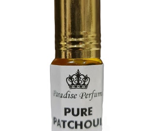 Pure Patchouli | Gorgeous Roll On Fragrance Perfume Oil 3ml 6ml 12ml | Amazing Scent | Vegan & Cruelty-Free | Alcohol-Free | PPG