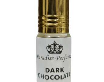 Dark Chocolate Roll On Perfume Oil: Vegan Alcohol-Free Scent