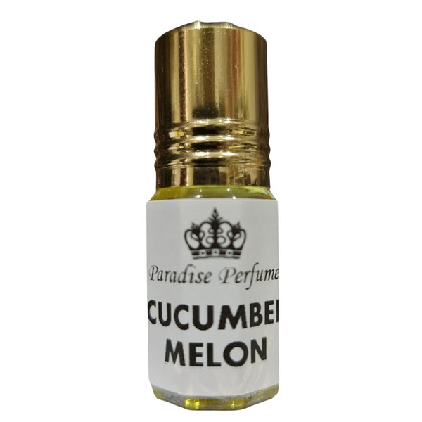 Cucumber Melon | Gorgeous Sweet Fresh Cool Roll On Fragrance Perfume Oil 3ml 6ml 12ml | Scent | Vegan & Cruelty-Free | Alcohol-Free | PPG