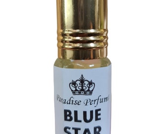 Blue Star Perfume Oil: Fresh Aquatic Scent, Vegan & Alcohol-Free