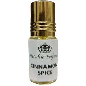 Cinnamon Spice | Gorgeous Sweet Spice Roll On Fragrance Perfume Oil 3ml 6ml 12ml | Amazing Scent | Vegan & Cruelty-Free | Alcohol-Free | PPG