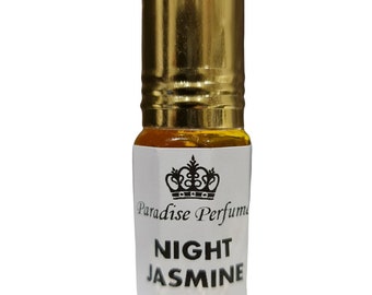 Night Jasmine | Gorgeous Roll On Fragrance Perfume Oil 3ml 6ml 12ml | Amazing Scent | Vegan & Cruelty-Free | Alcohol-Free | PPG