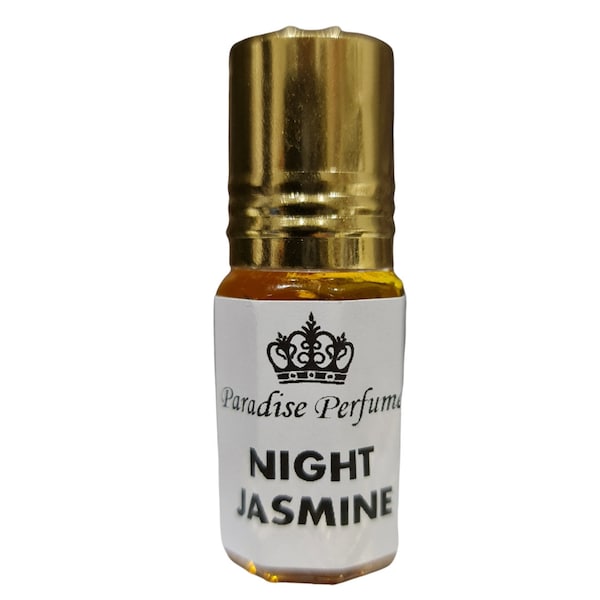 Night Jasmine / Gorgeous Roll On Fragrance Perfume Oil 3ml 6ml 12ml / Aroma increíble / Vegano y libre de crueldad / Sin alcohol / PPG
